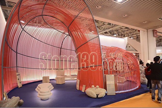 回顧2015廈門國際石材展上那些精美的石材展品設(shè)計(jì)（圖集）