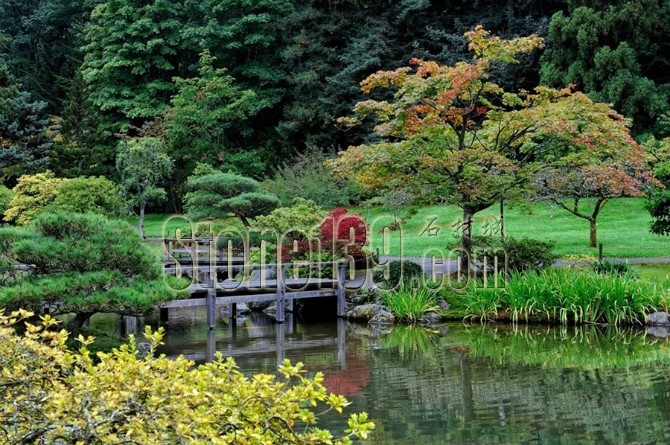 日式風(fēng)格的園林景觀裝飾有山有水有石材
