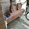 紅色石材景觀石 水車雕刻產品
