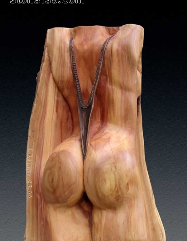 雷人的木雕和石雕藝術(shù)作品