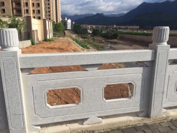 白麻石材護欄欄桿