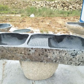 洗手池雕刻  園林石雕供應