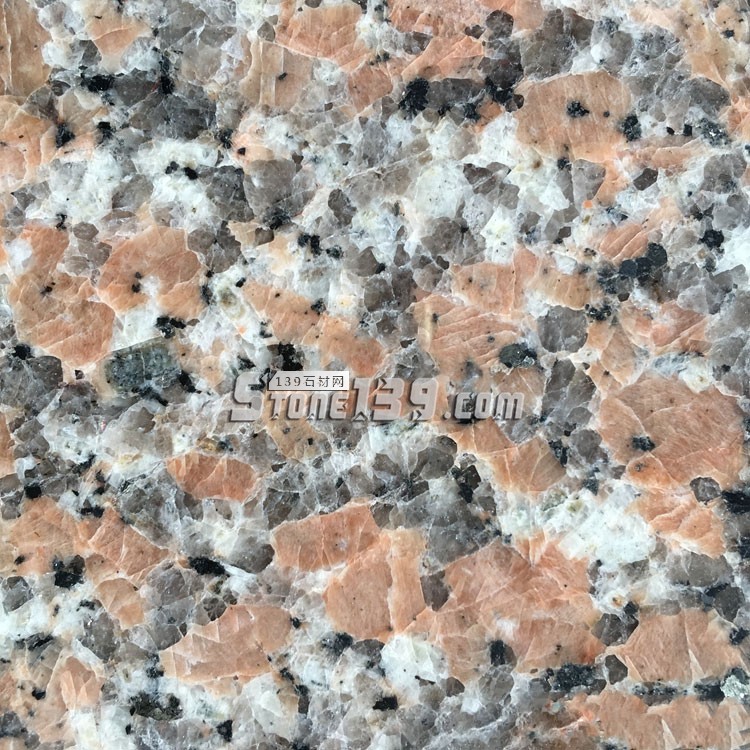 廣西岑溪花崗巖粉紅麻、楓葉紅、海棠紅、三堡紅石材的對比