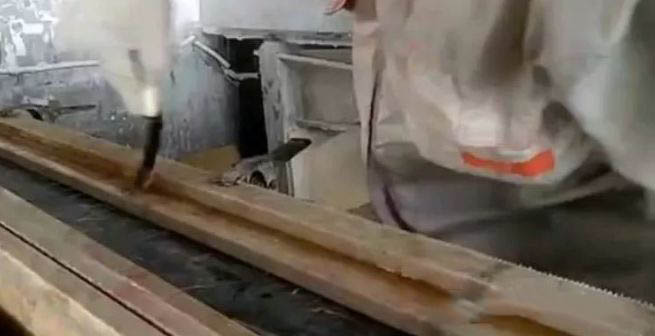 大理石線條加工打磨拋光過(guò)程