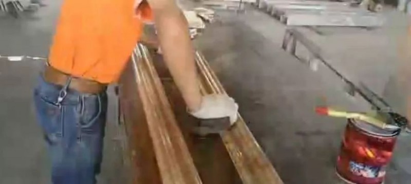 大理石線條加工打磨拋光過(guò)程