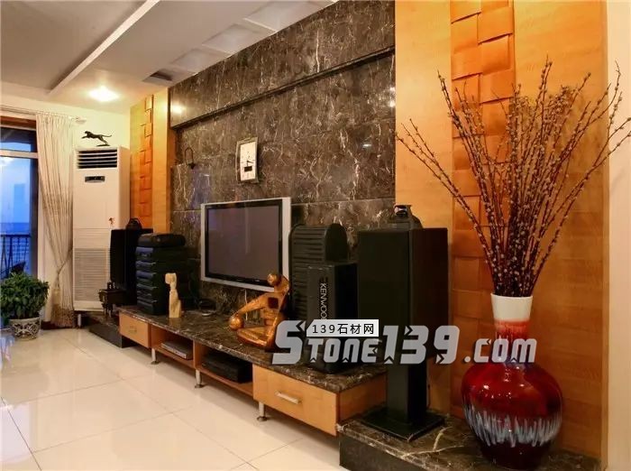80后、90后年輕人鐘愛(ài)的大理石電視背景墻裝飾風(fēng)格