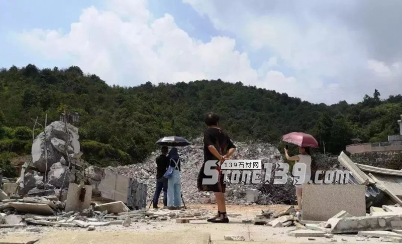 浙江溫州全石材別墅造價上億，卻因違建被拆除
