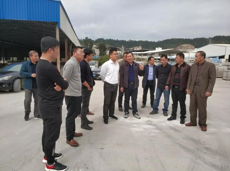 福建古田縣縣長(zhǎng)深入鶴塘鎮(zhèn)調(diào)研石材礦產(chǎn)綜合整治工作