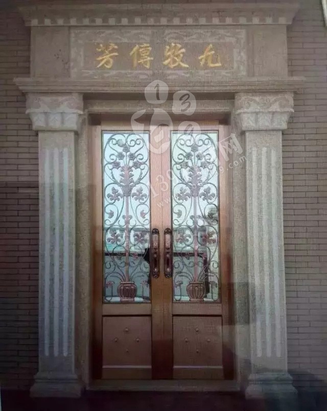 福建閩南地區(qū)鄉(xiāng)村自建房大門石材案例欣賞