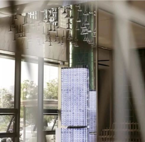 長沙綠白黑大理石設(shè)計(jì)裝飾案例