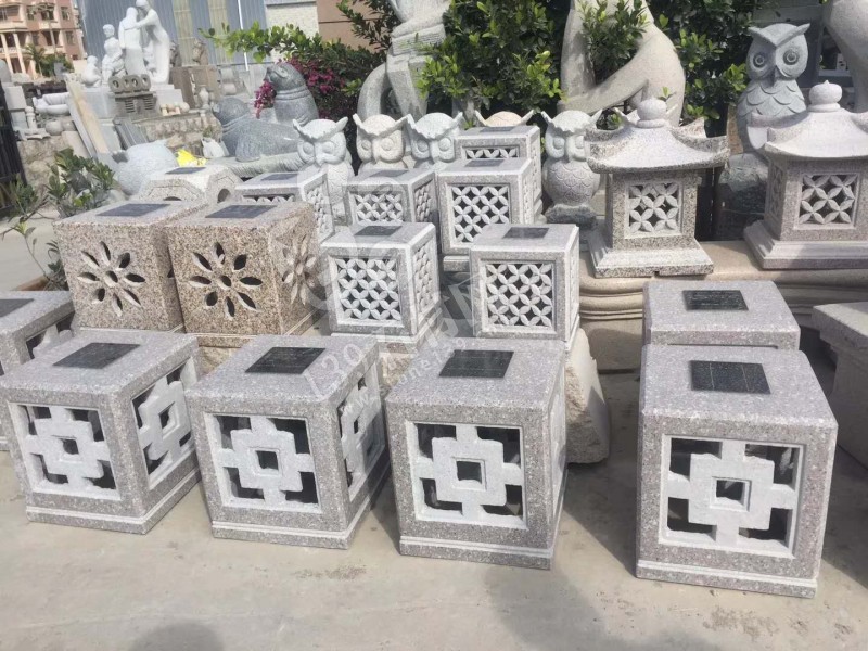 夜晚會(huì)發(fā)光的石雕產(chǎn)品