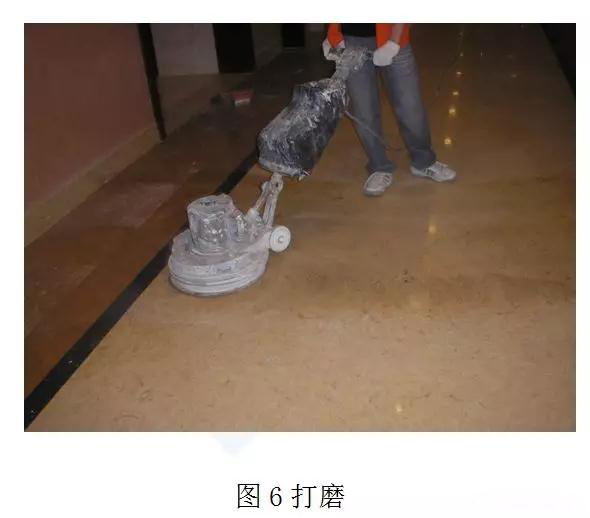 大理石無(wú)縫磨拋施工工法 大理石無(wú)縫磨拋施工