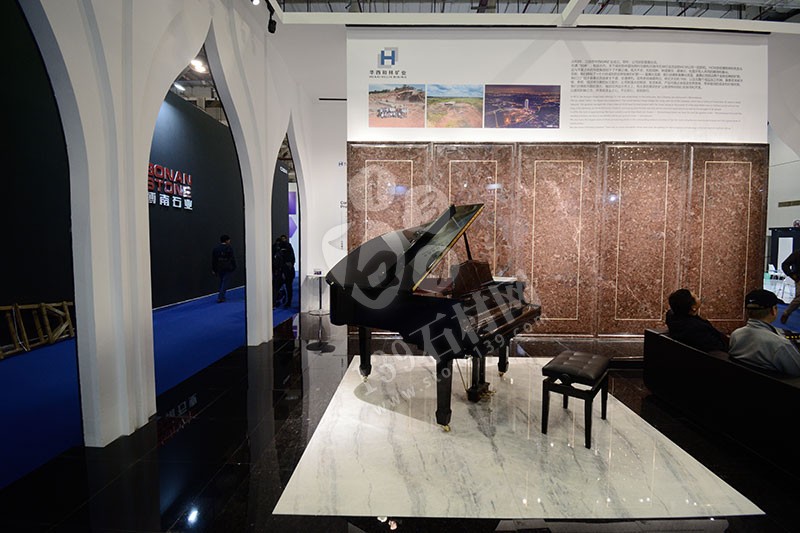 2019年廈門(mén)石材展展館現(xiàn)場(chǎng)
