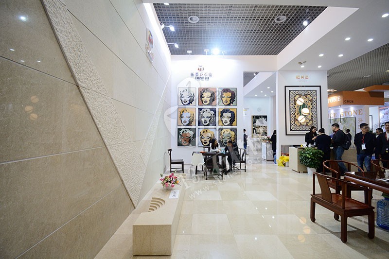 2019年廈門(mén)石材展展館現(xiàn)場(chǎng)