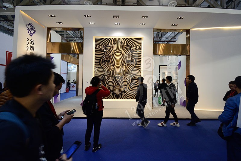 2019年廈門(mén)石材展展館現(xiàn)場(chǎng)