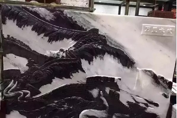 國(guó)寶級(jí)石材熊貓白大理石