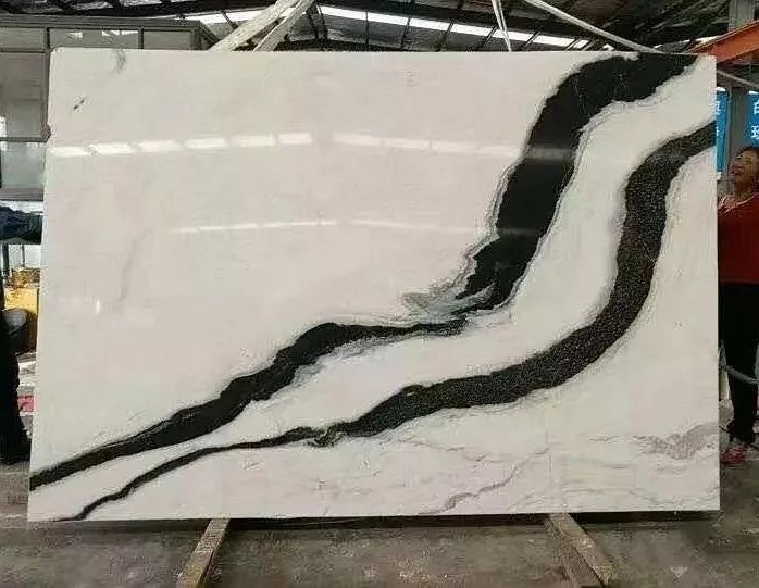 國(guó)寶級(jí)石材熊貓白大理石
