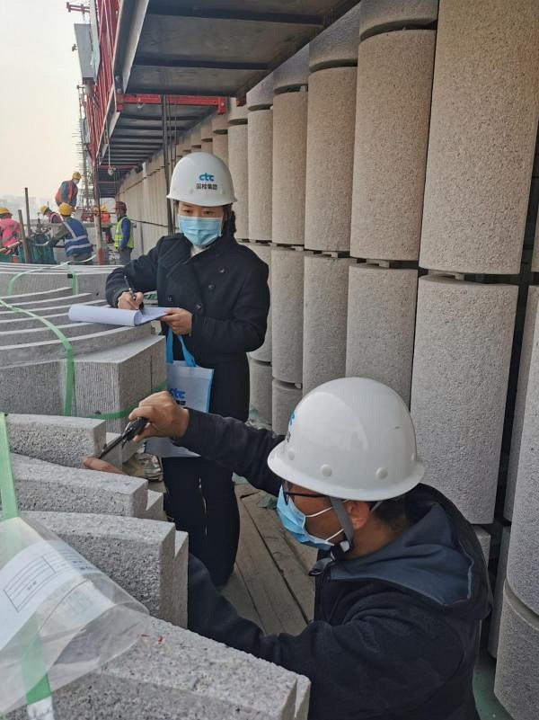 國檢集團國家石材質(zhì)檢中心完成黨史館石材專項質(zhì)控工作