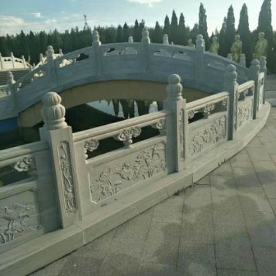 青石欄桿，石雕欄桿，石欄板，橋欄板