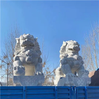 石雕石獅，麒麟，香簍產(chǎn)地，石雕小擺件生產(chǎn)廠家