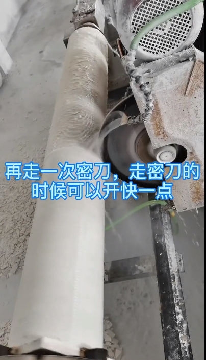 石材工藝 | 實心空心圓柱的加工過程及案例欣賞(圖文) 大理石圓柱加工過程