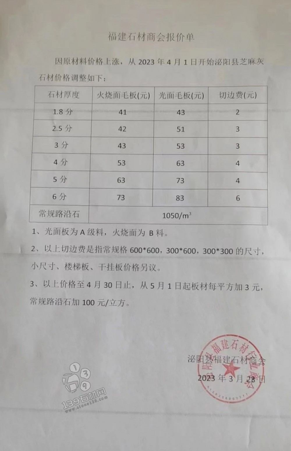 河南芝麻灰漲價(jià)