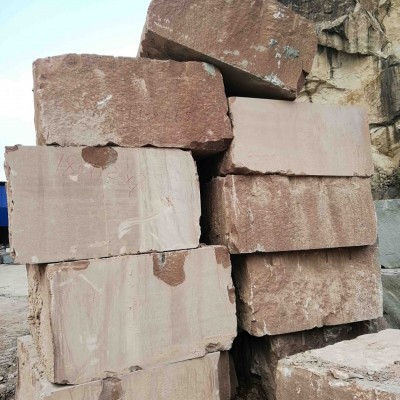 江西紅砂巖荒料廠家直銷、量大從優(yōu)！
